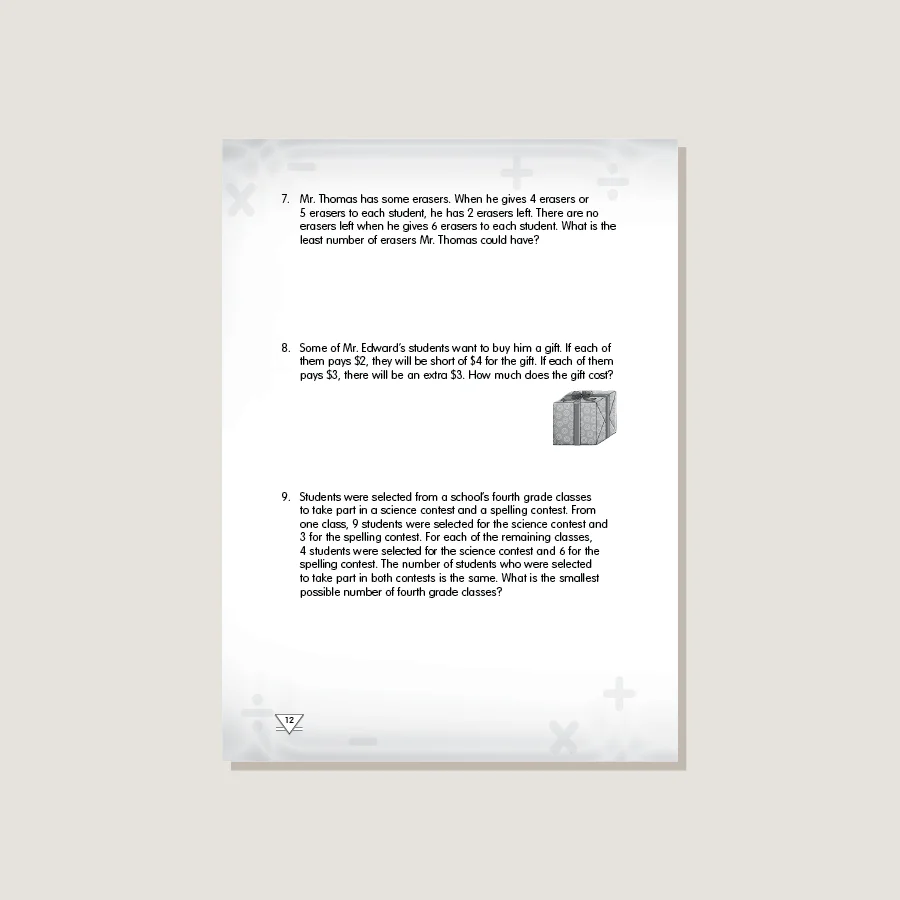 Challenging Word Problems Grade 4 - Blemished - Image 3