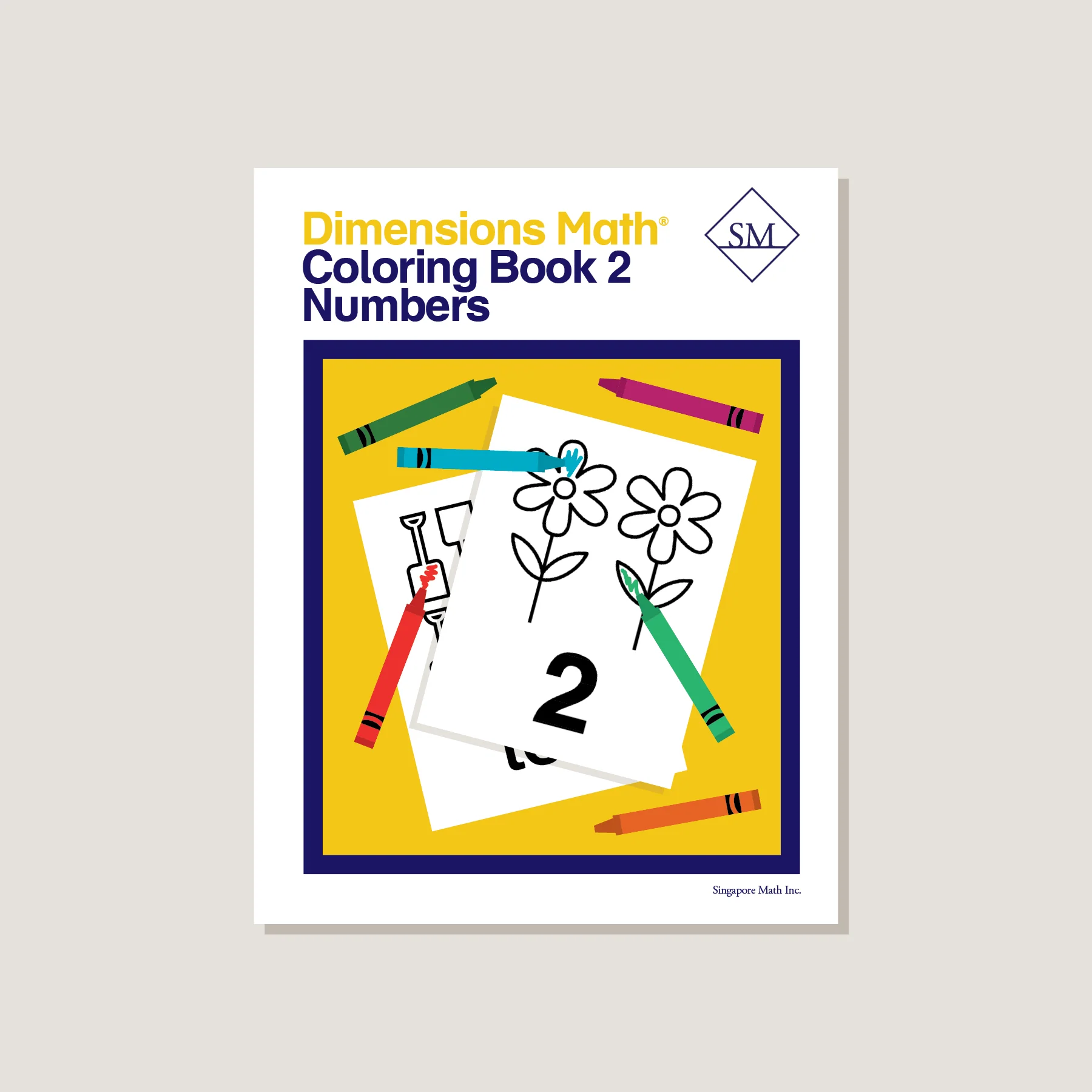 Dimensions Math Coloring Book Set - Image 6