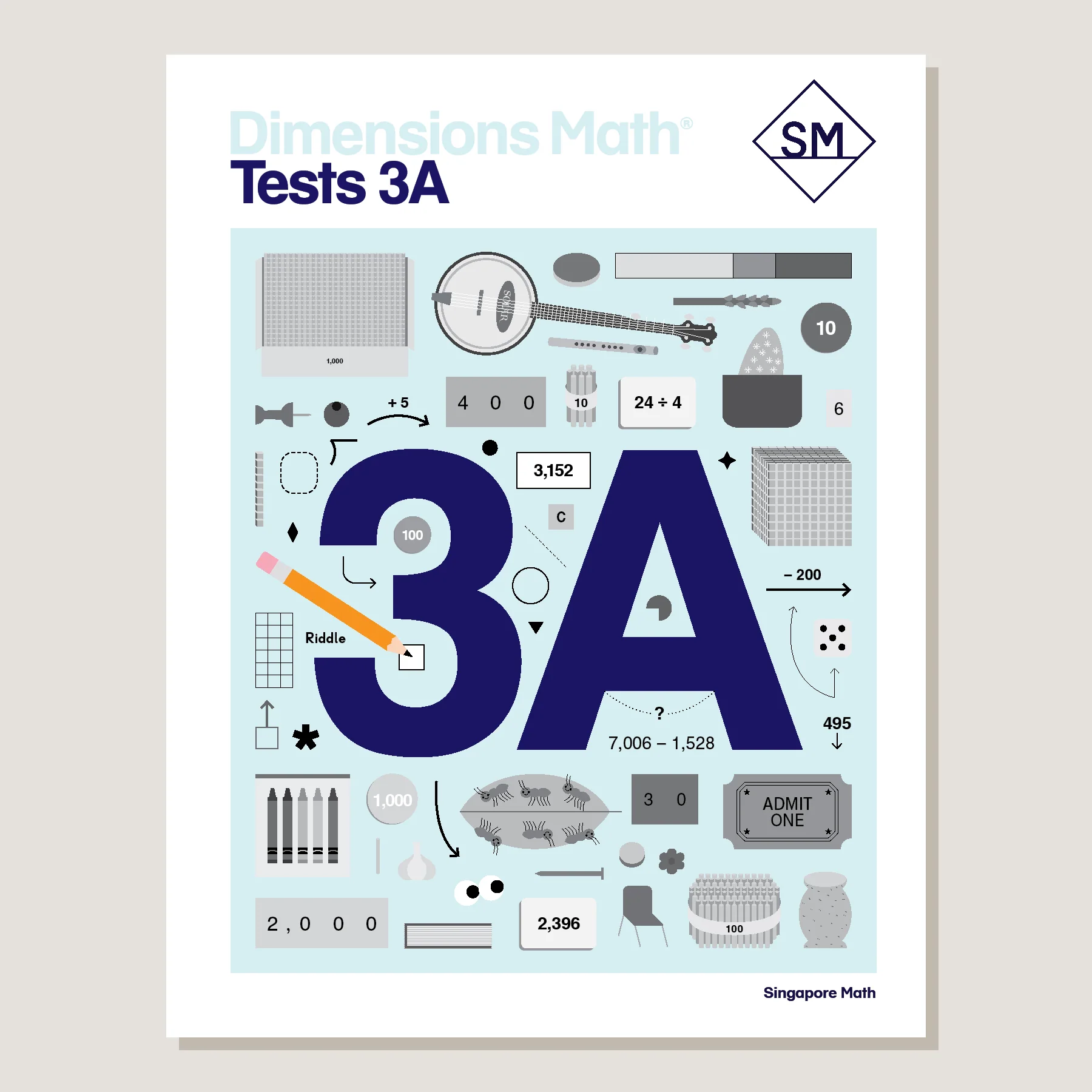 Dimensions Math Tests 3A - Blemished