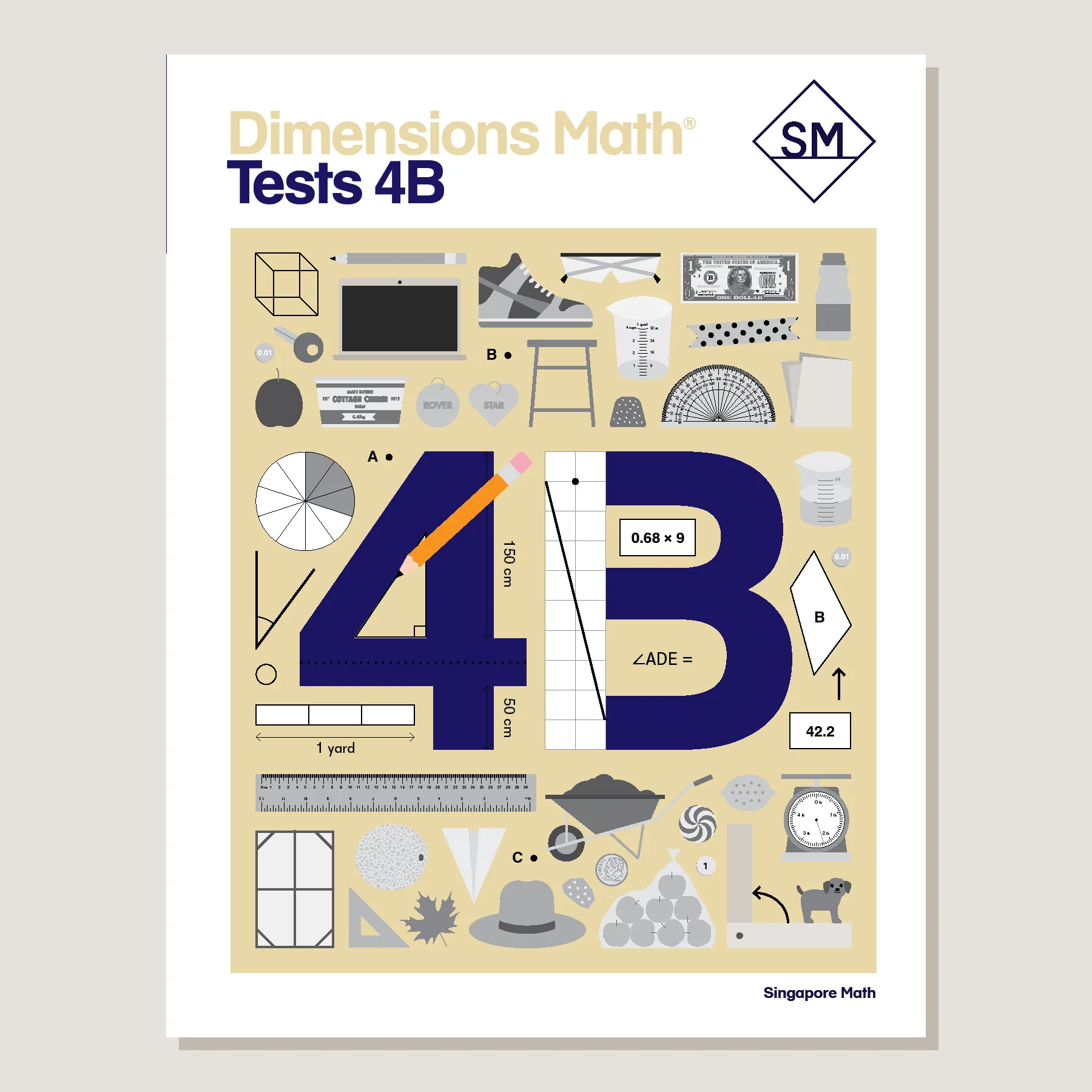 Dimensions Math Tests 4B - Blemished