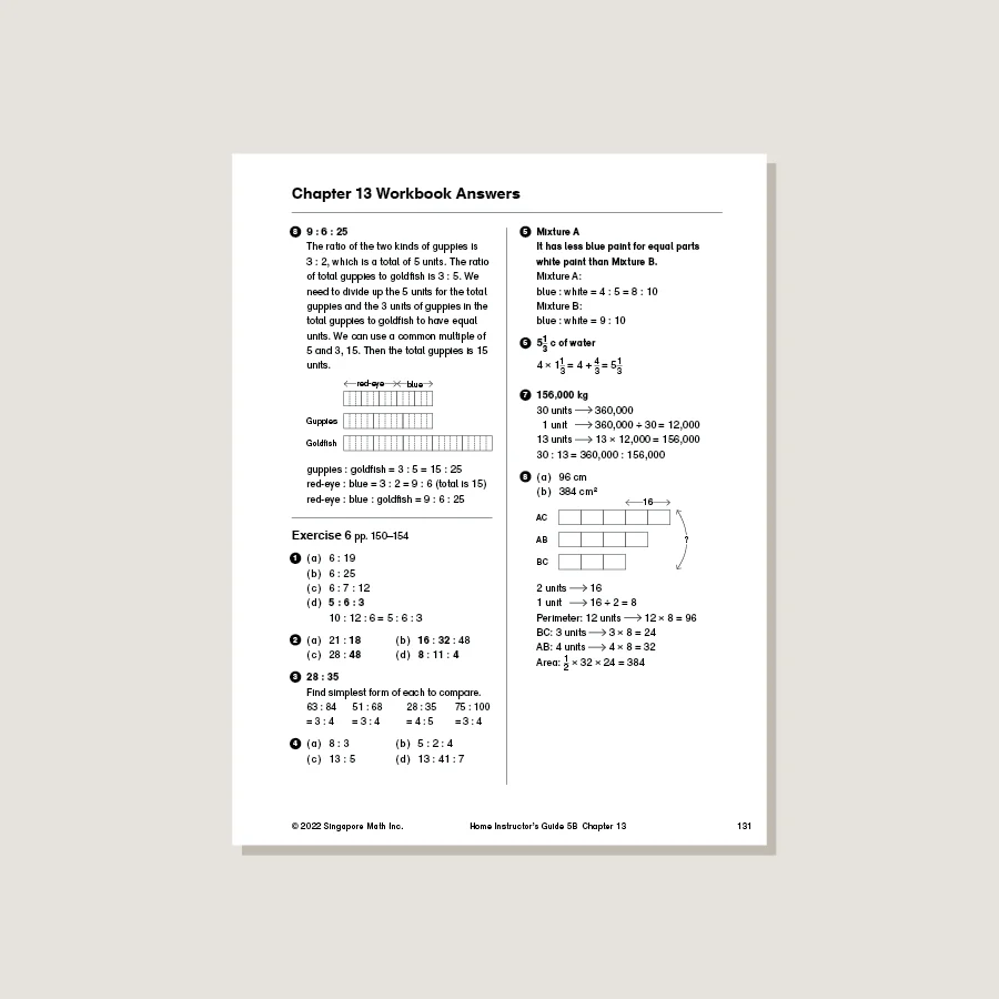 Dimensions Math Home Instructor's Guide 5B - Blemished - Image 4