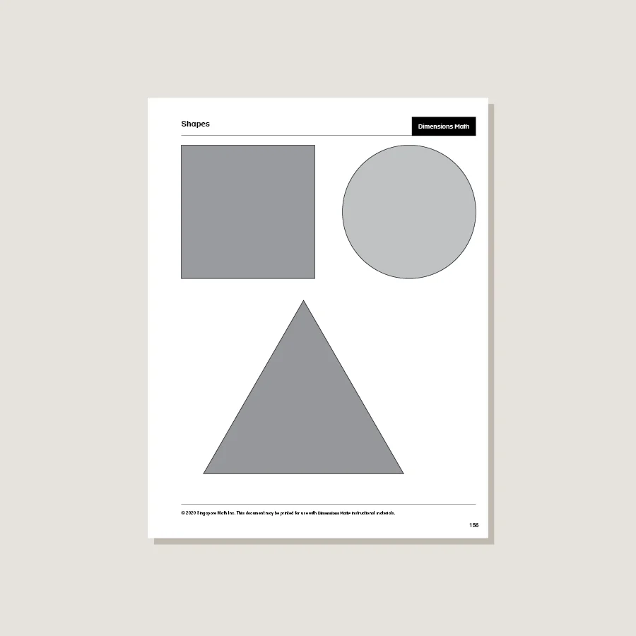 Dimensions Math Home Instructor's Printouts 2B - Blemished - Image 3