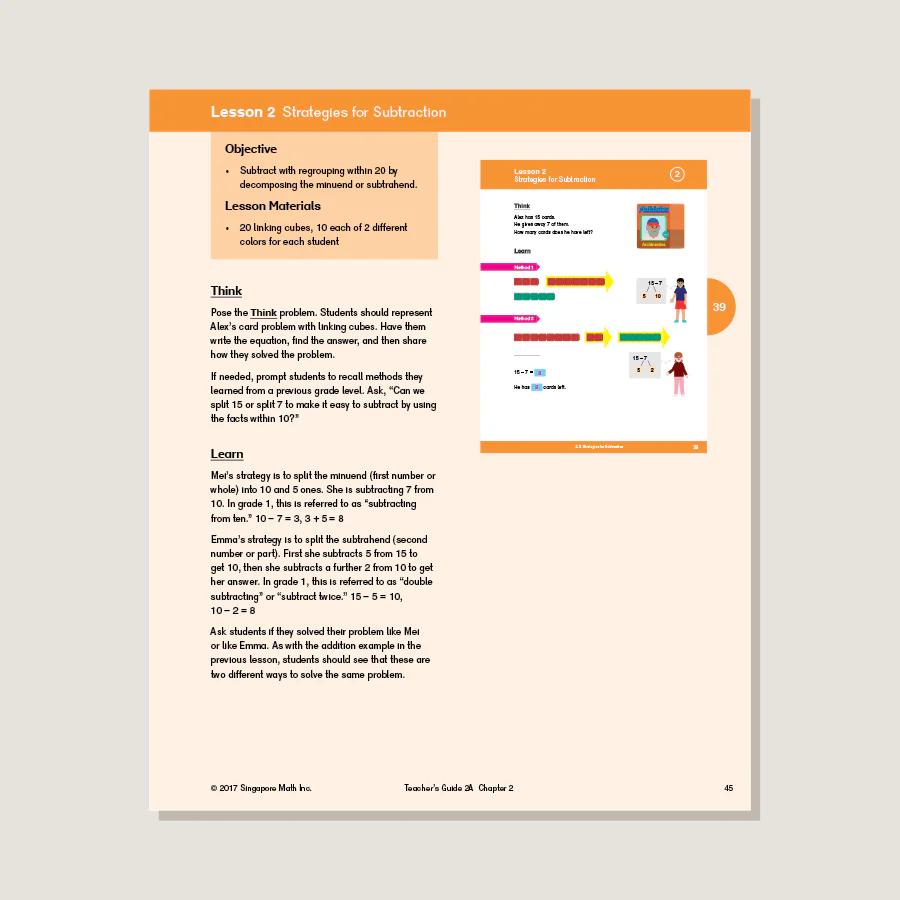 Dimensions Math Teacher's Guide 2A - Blemished - Image 4