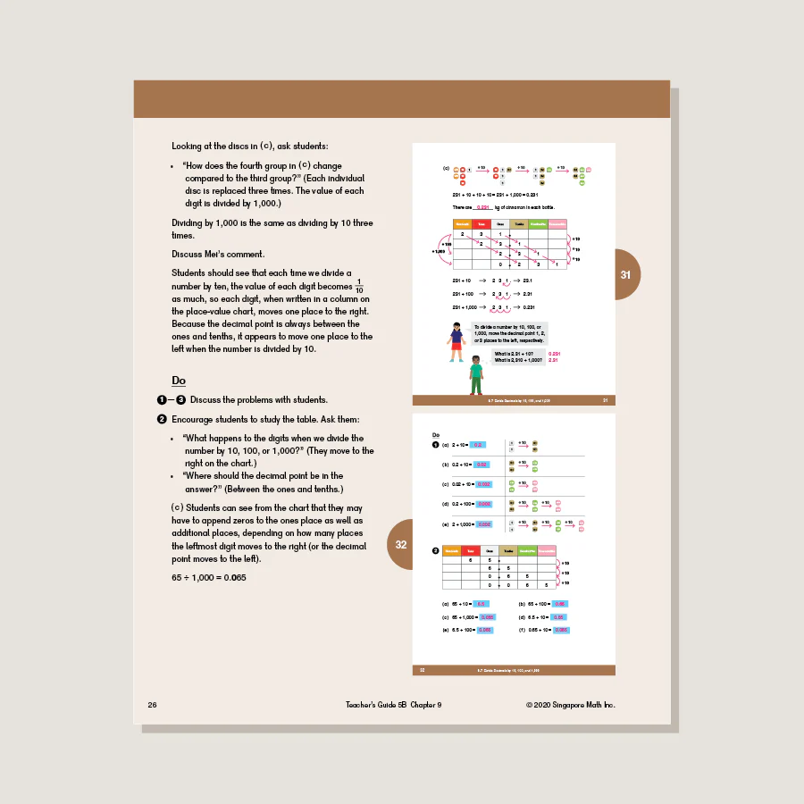 Dimensions Math Teacher's Guide 5B - Blemished - Image 3
