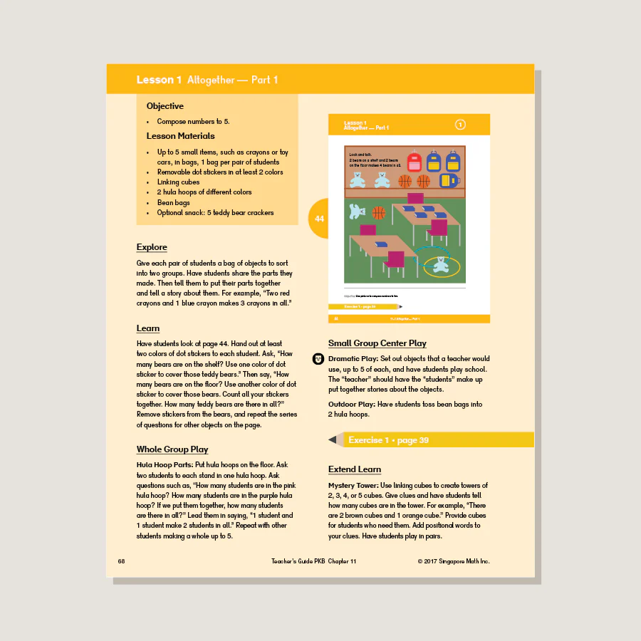 Dimensions Math Teacher's Guide PKB - Blemished - Image 2
