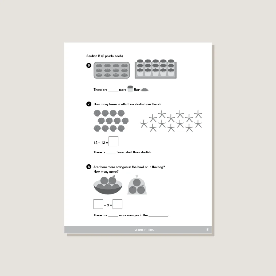Dimensions Math Tests 1B - Image 3