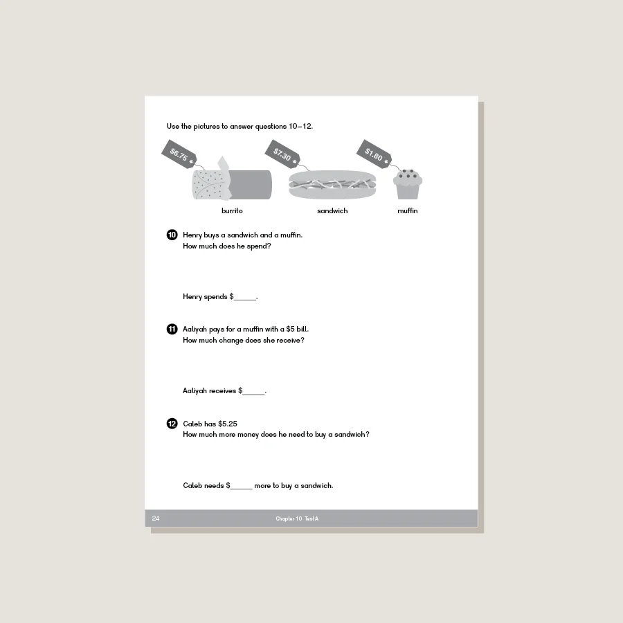 Dimensions Math Tests 2B - Image 3