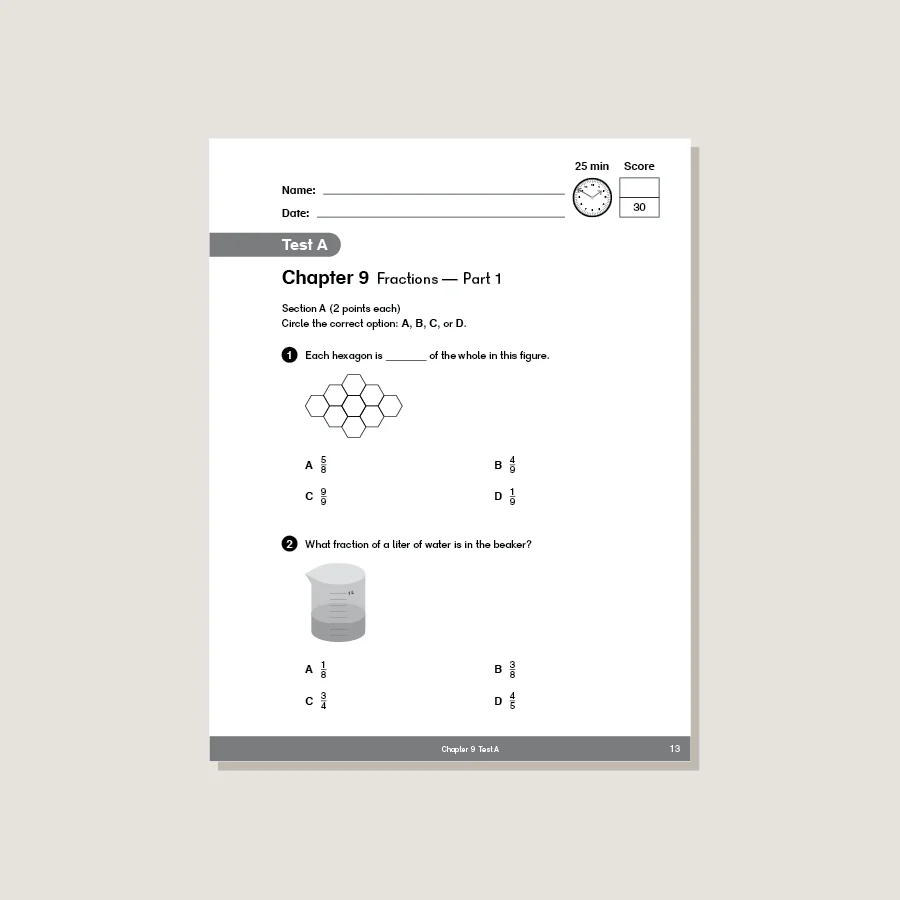 Dimensions Math Tests 3B - Blemished - Image 2