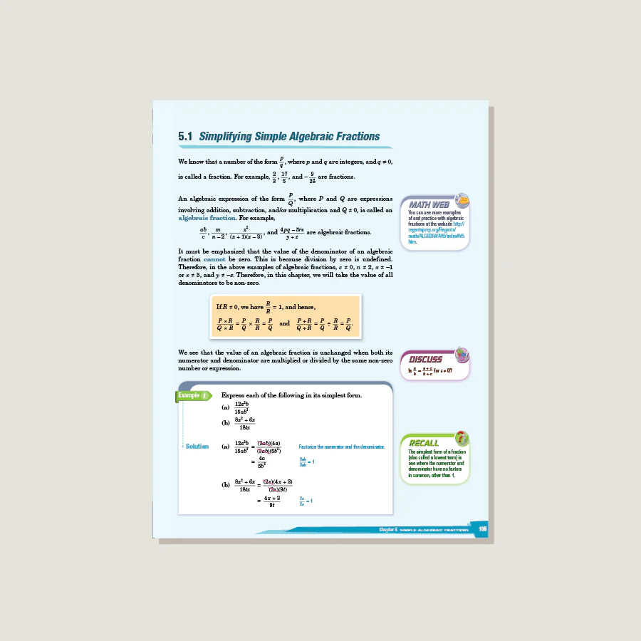 Dimensions Math Textbook 8A - Blemished - Image 3