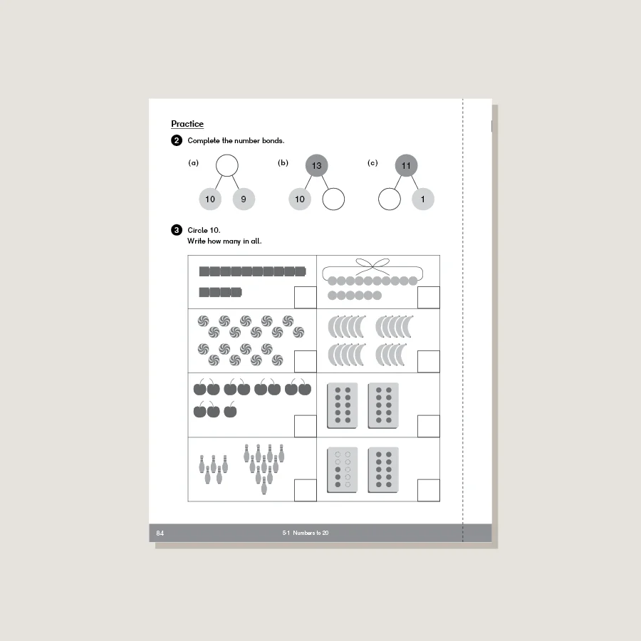 Dimensions Math Workbook 1A - Blemished - Image 3