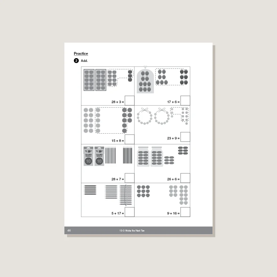Dimensions Math Workbook 1B - Blemished - Image 3