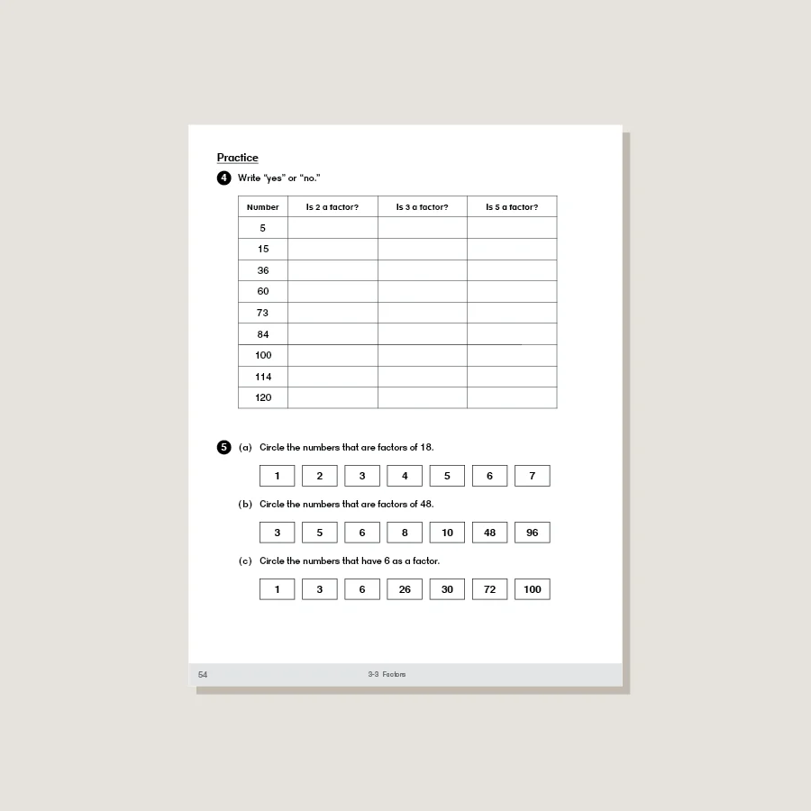 Dimensions Math Workbook 4A - Blemished - Image 3