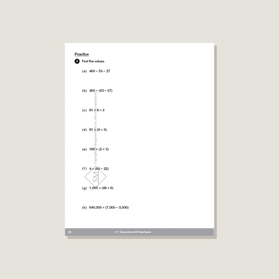 Dimensions Math Workbook 5A - Image 3