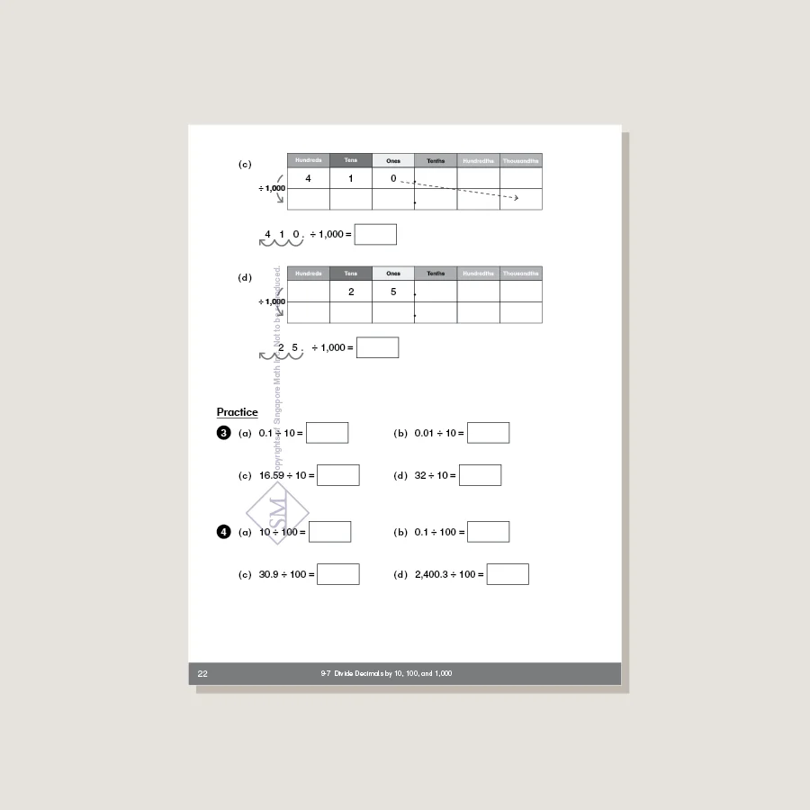 Dimensions Math Workbook 5B - Blemished - Image 3