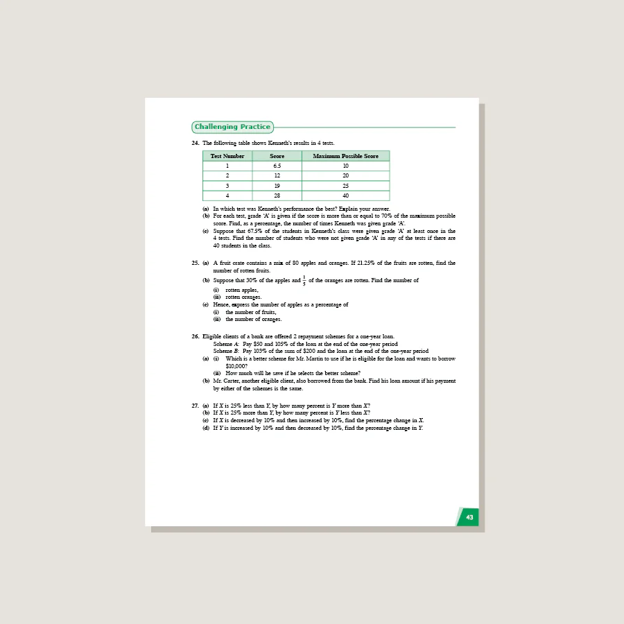 Dimensions Math Workbook 7A - Image 4