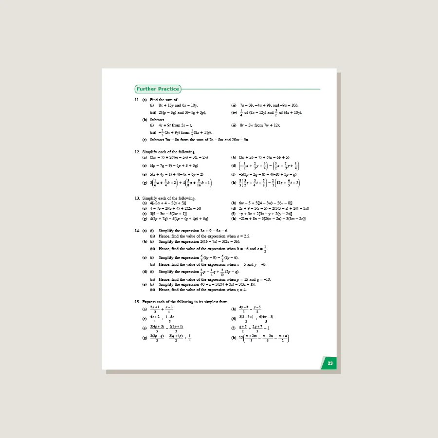 Dimensions Math Workbook 7A - Blemished - Image 2