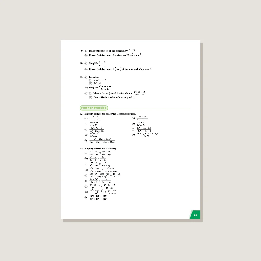 Dimensions Math Workbook 8A - Image 3