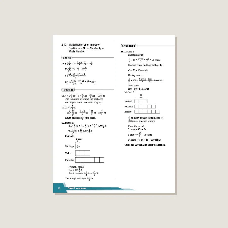 Dimensions Math Workbook Solutions 6A & B - Image 3