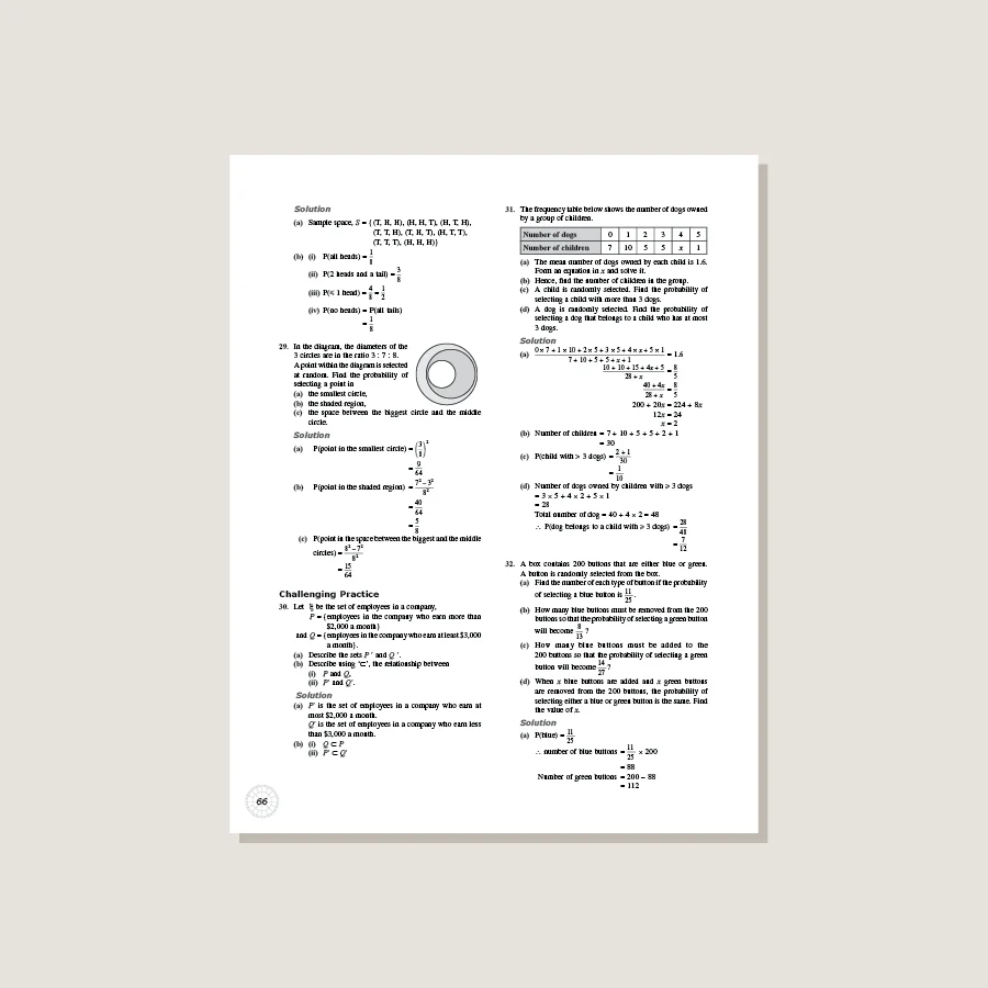 Dimensions Math Workbook Solutions 7B - Image 4