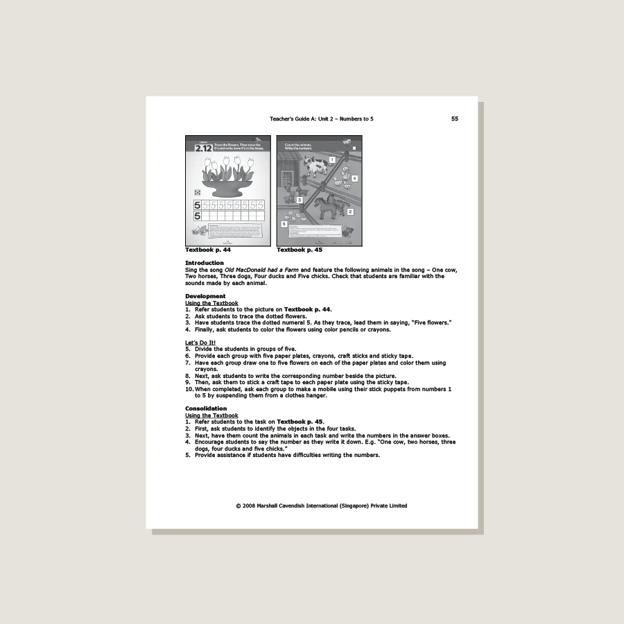 Earlybird Kindergarten Standards Edition Teacher's Guide A - Blemished - Image 2
