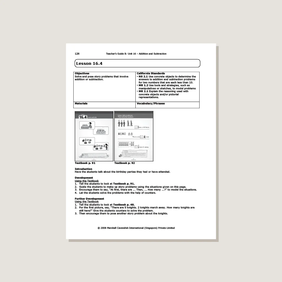 Earlybird Kindergarten Standards Edition Teacher's Guide B - Blemished - Image 4