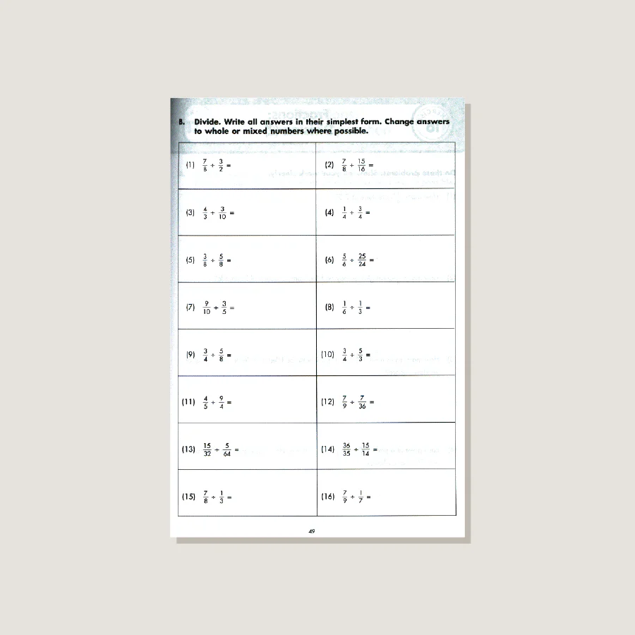Extra Practice U.S. Edition Grade 6 - Blemished - Image 4