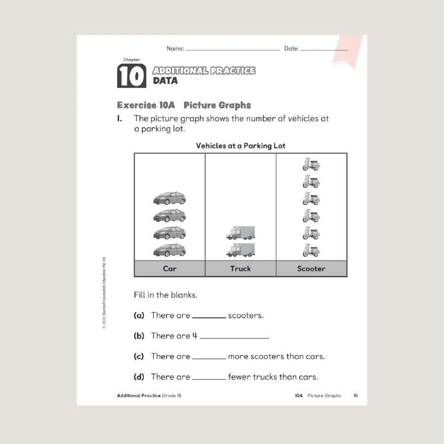 Primary Mathematics Additional Practice 1B (2022 Edition) - Image 2