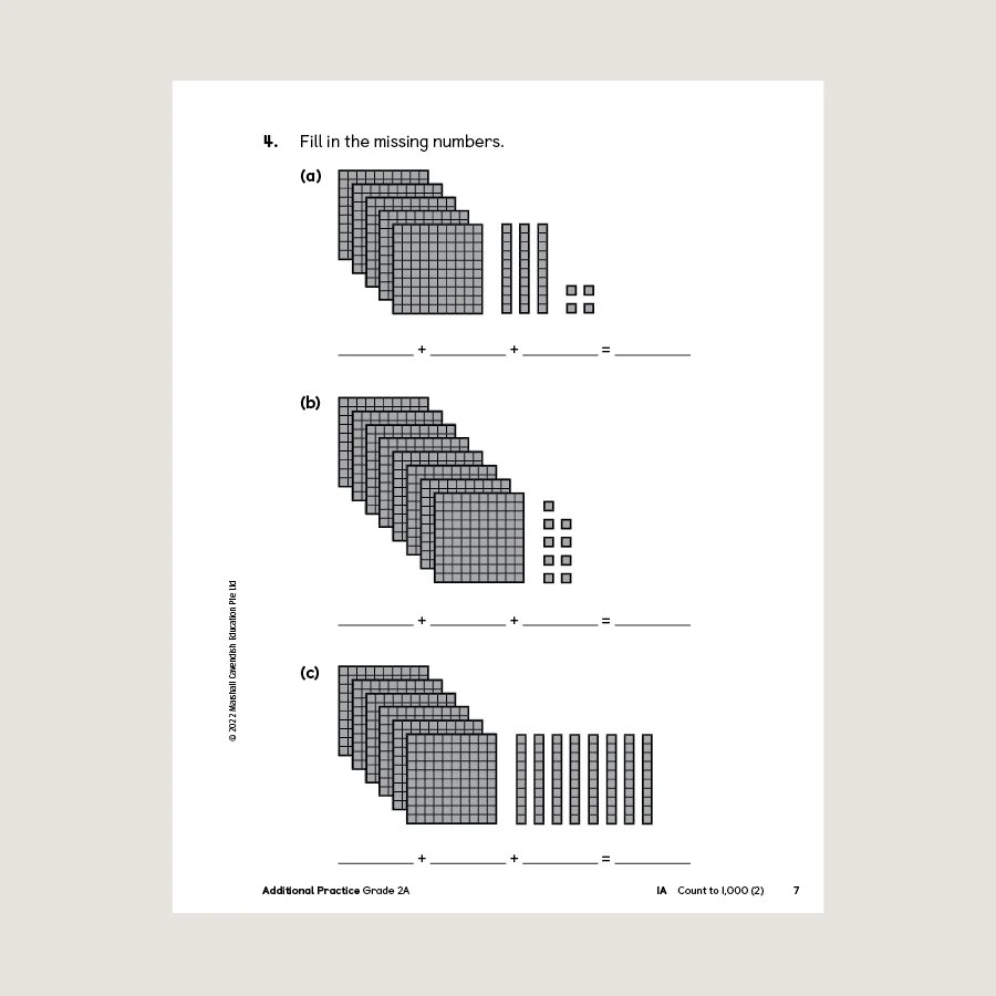 Primary Mathematics Additional Practice 2A (2022 Edition) - Image 4