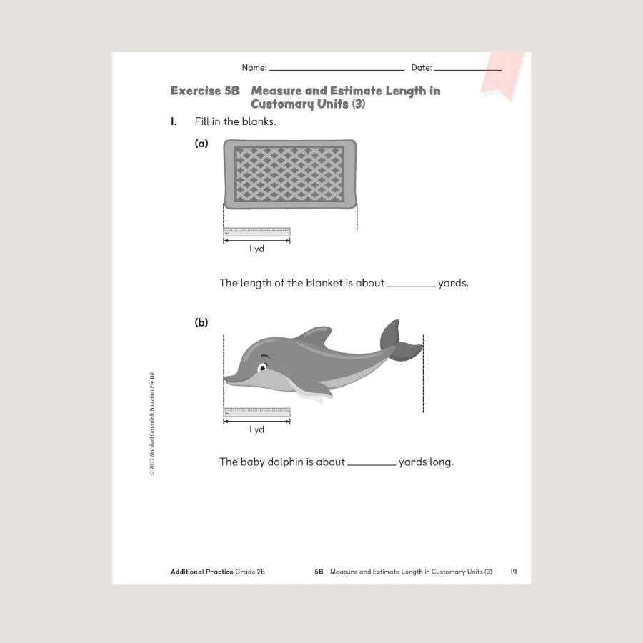 Primary Mathematics Additional Practice 2B (2022 Edition) - Image 4