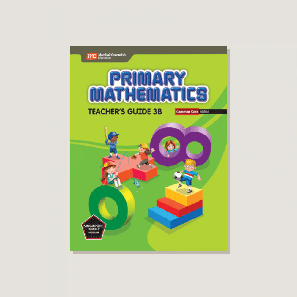 Primary Mathematics Common Core Edition Teacher's Guide 3B - Blemished