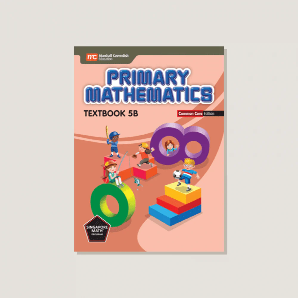 Primary Mathematics Common Core Edition Textbook 5B - Blemished