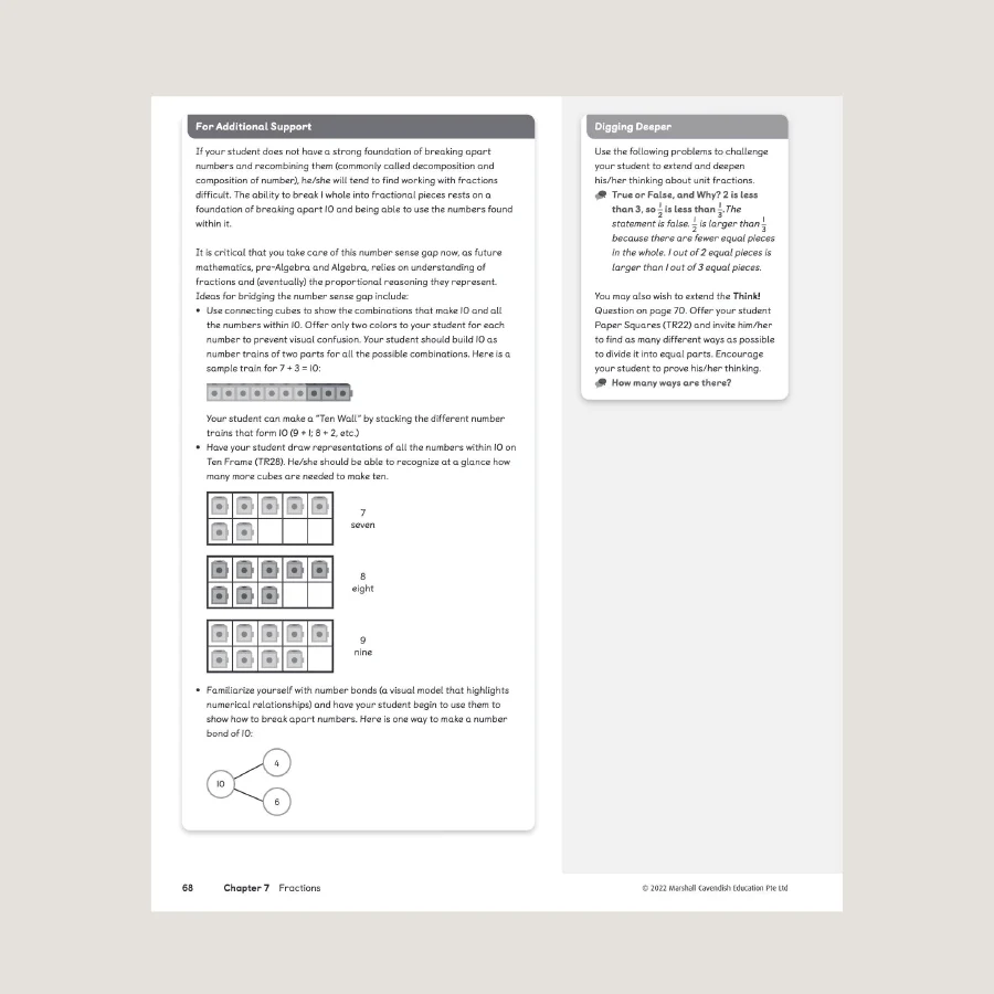 Primary Mathematics Home Instructor's Guide 3B (2022 Edition) - Image 4