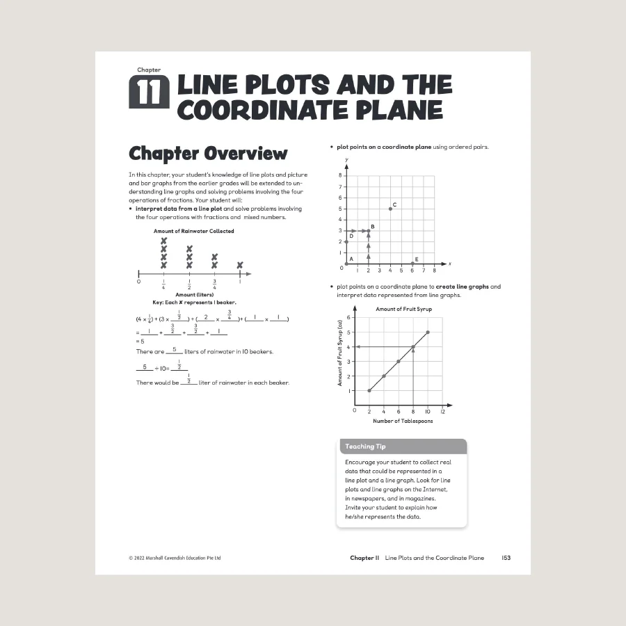 Primary Mathematics Home Instructor's Guide 5B (2022 Edition) - Blemished - Image 2