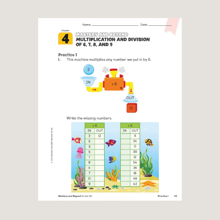 Primary Mathematics Mastery and Beyond 3A (2022 Edition) - Blemished - Image 2