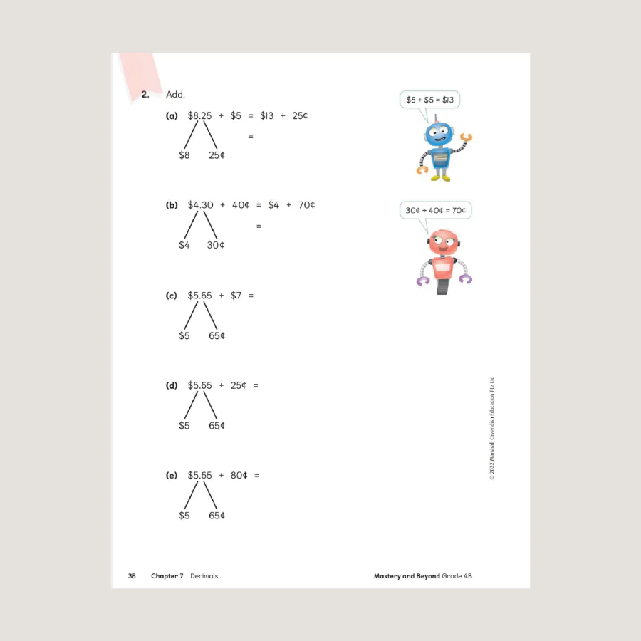 Primary Mathematics Mastery and Beyond 4B (2022 Edition) - Image 3