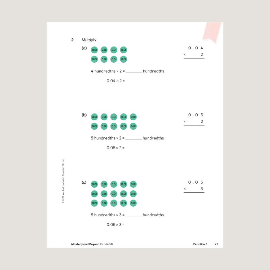 Primary Mathematics Mastery and Beyond 5B (2022 Edition) - Blemished - Image 3