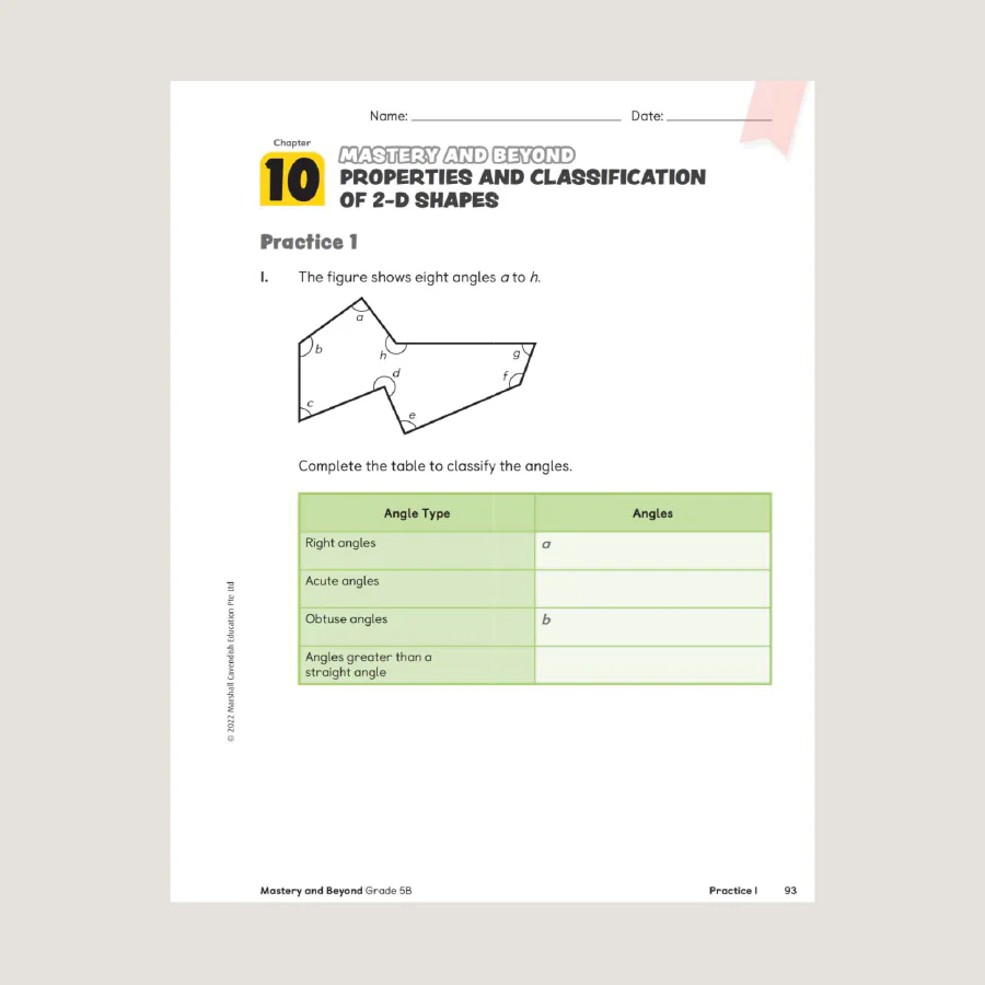 Primary Mathematics Mastery and Beyond 5B (2022 Edition) - Blemished - Image 4