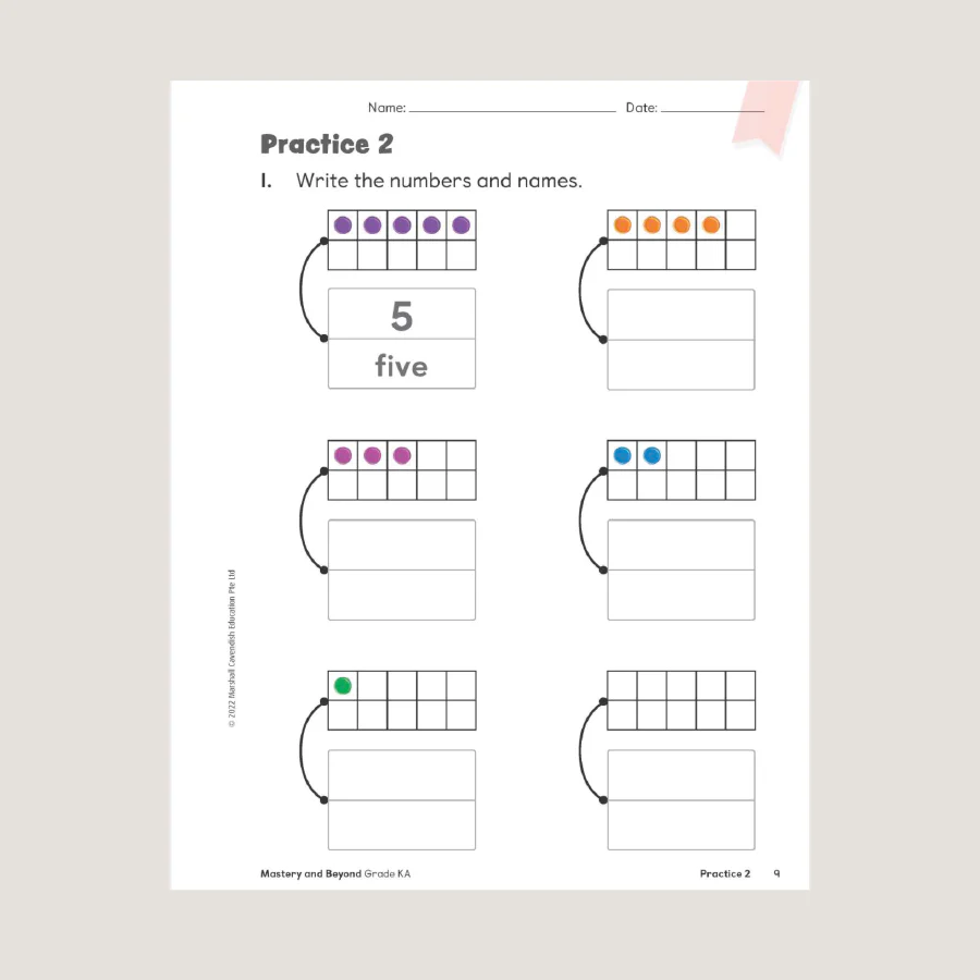 Primary Mathematics Mastery and Beyond KA (2022 Edition) - Blemished - Image 4