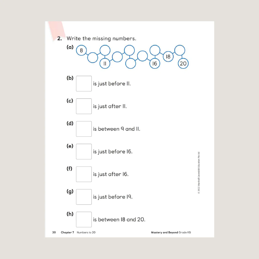Primary Mathematics Mastery and Beyond KB (2022 Edition) - Blemished - Image 2