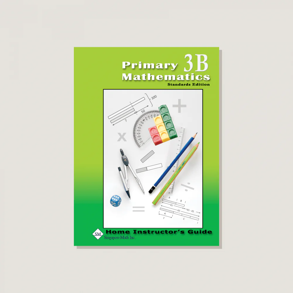Primary Mathematics Standards Edition Home Instructor's Guide 3B - Blemished