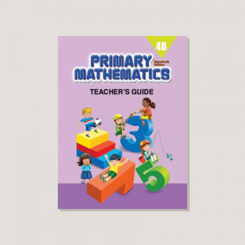 Primary Mathematics Standards Edition Teacher's Guide 4B - Blemished