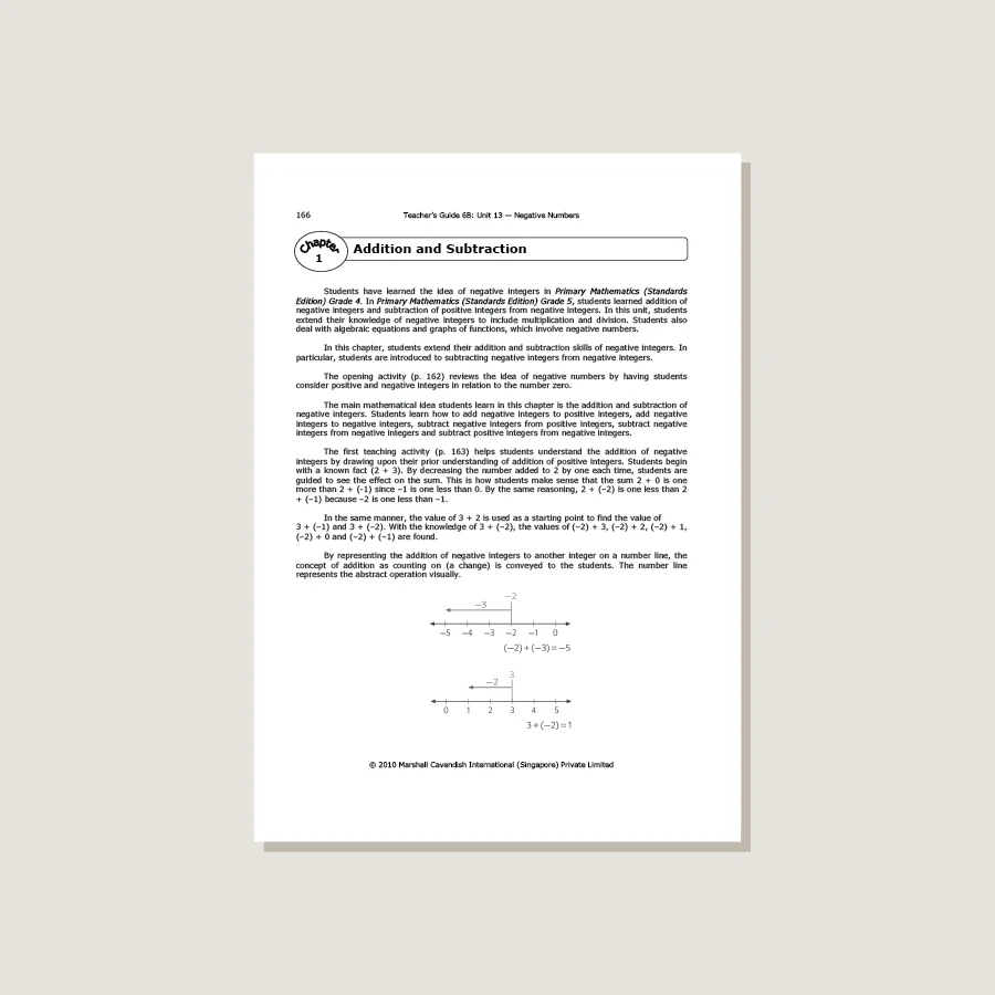 Primary Mathematics Standards Edition Teacher's Guide 6B - Blemished - Image 3