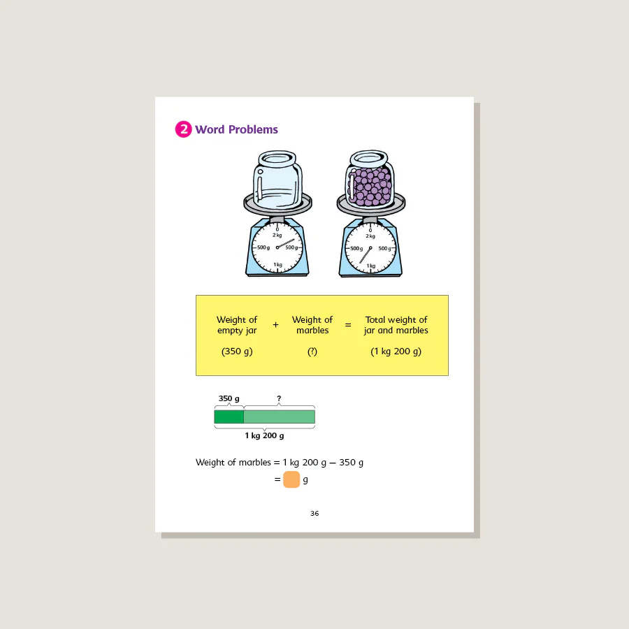 Primary Mathematics Standards Edition Textbook 3B - Blemished - Image 2