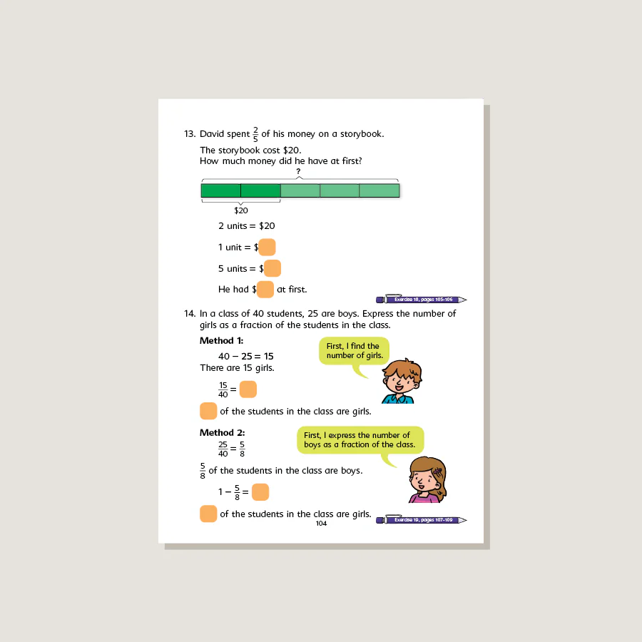 Primary Mathematics Standards Edition Textbook 4A - Blemished - Image 3