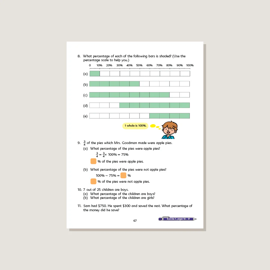 Primary Mathematics Standards Edition Textbook 5B - Image 2