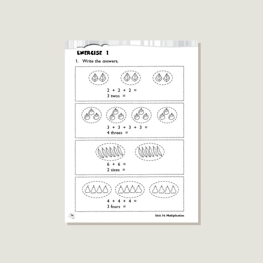 Primary Mathematics Standards Edition Workbook 1B - Blemished - Image 3