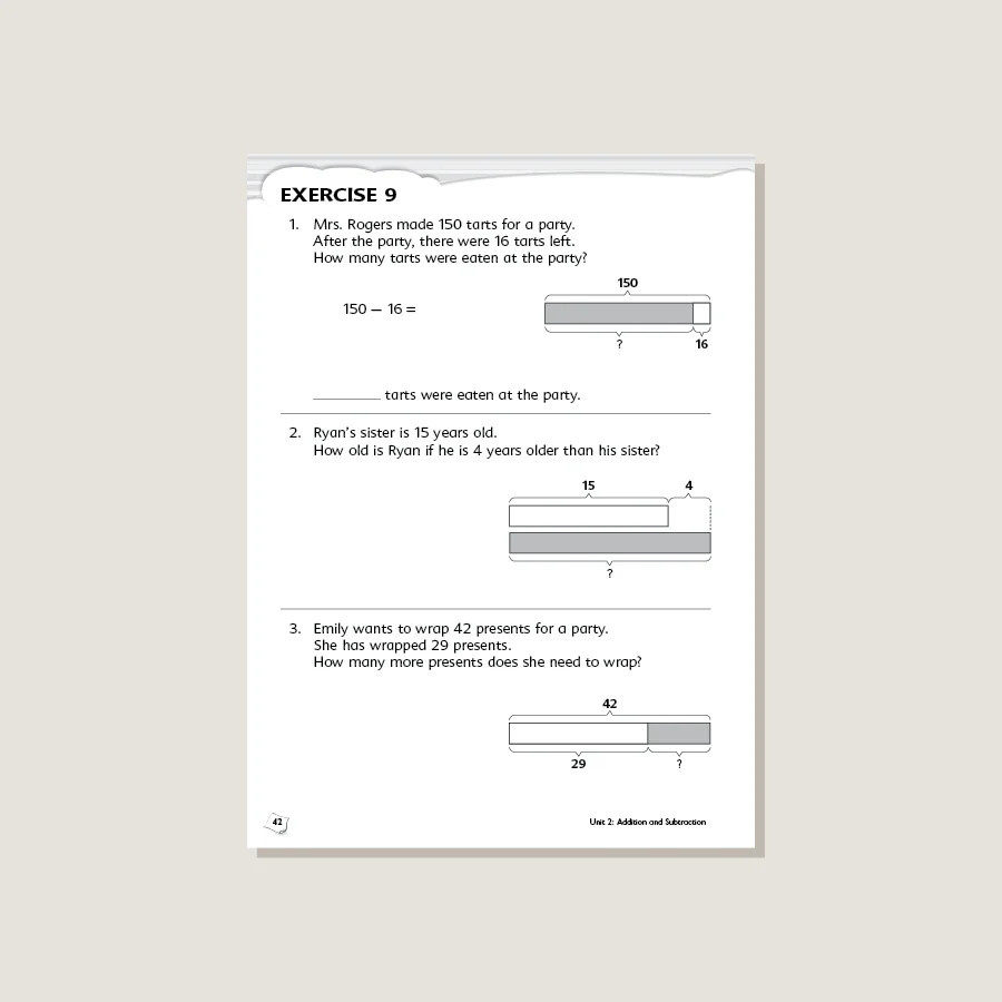Primary Mathematics Standards Edition Workbook 3A - Blemished - Image 2