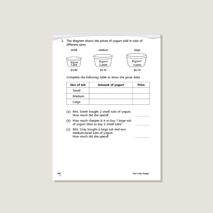 Primary Mathematics Standards Edition Workbook 3A - Blemished - Image 4