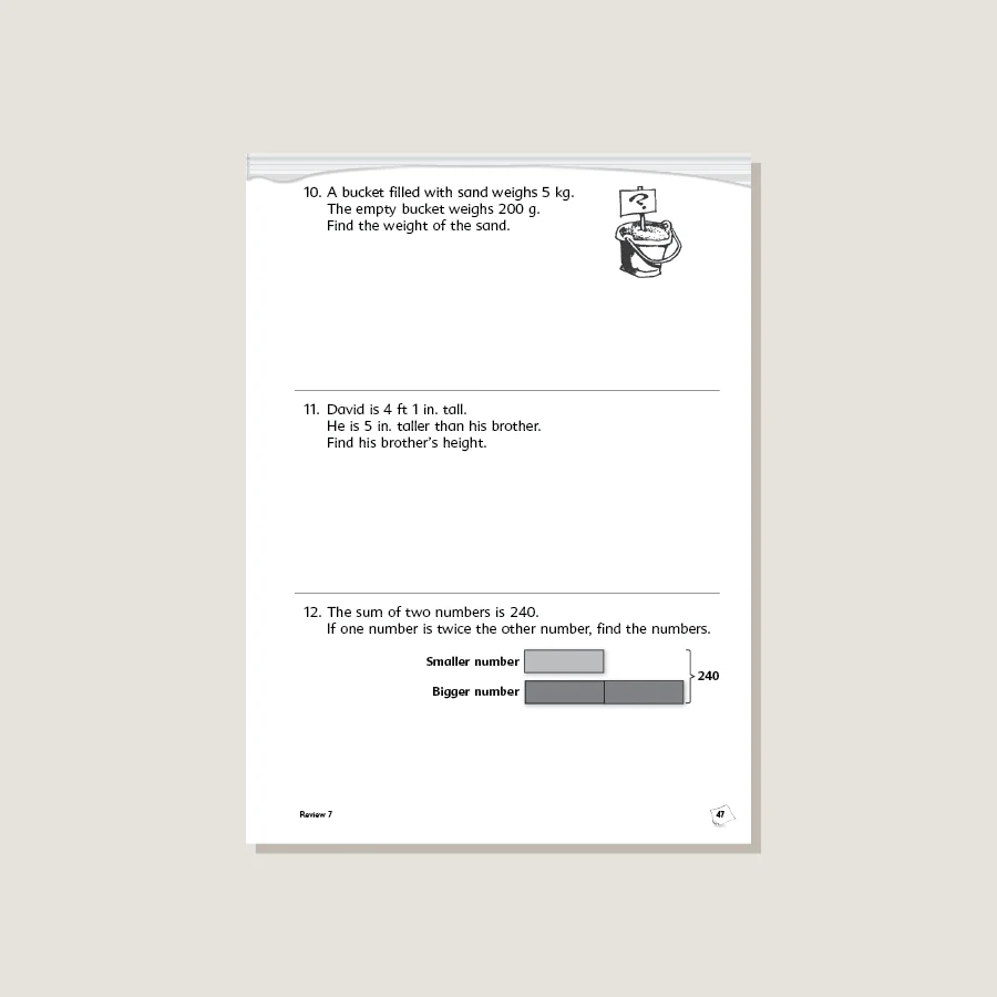 Primary Mathematics Standards Edition Workbook 3B - Blemished - Image 2