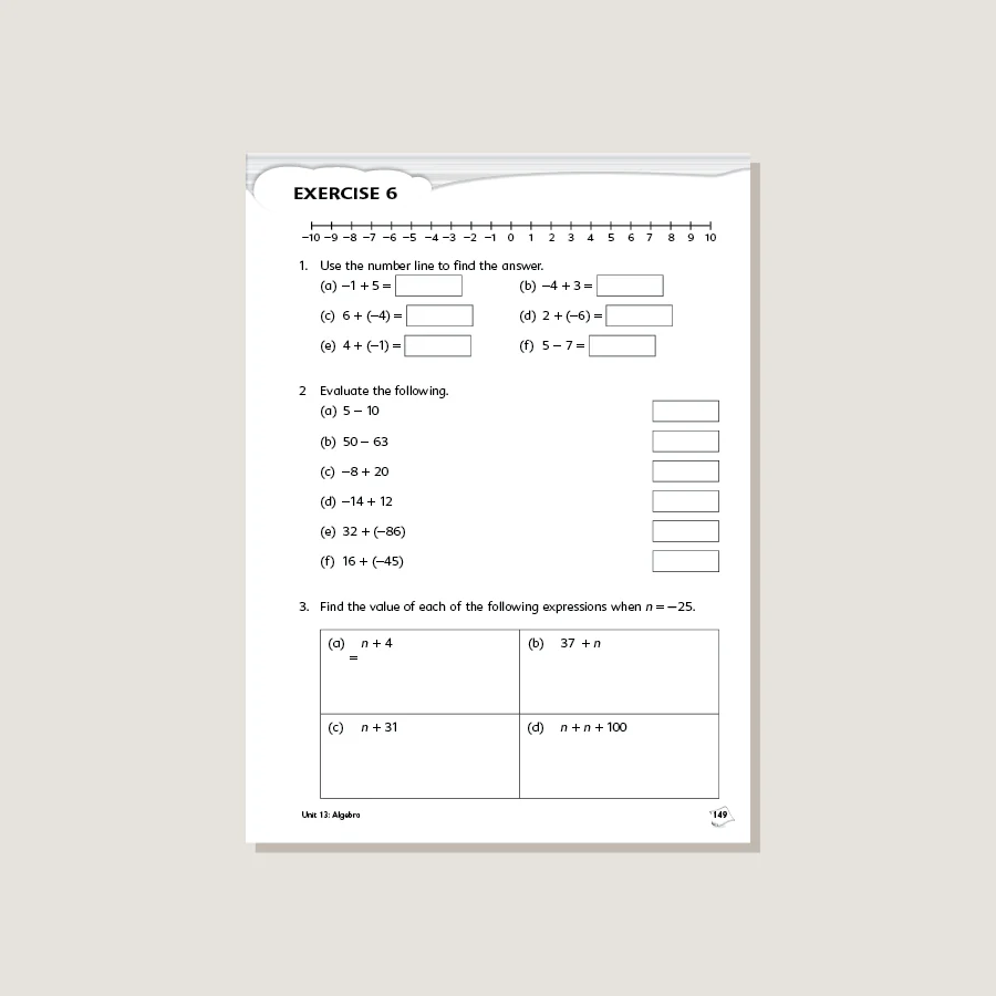 Primary Mathematics Standards Edition Workbook 5B - Blemished - Image 3